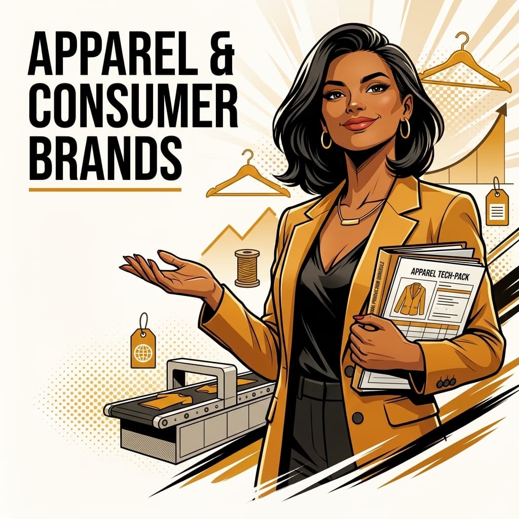 Executive guides for Consumer Products & Apparel Brands